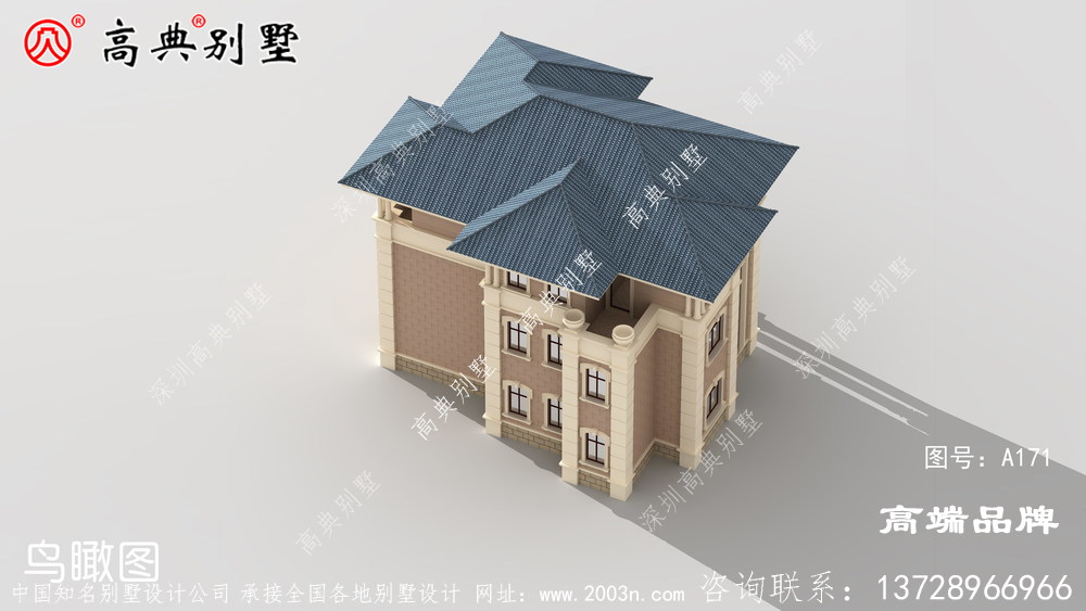 性价比高的三层建造小型房子