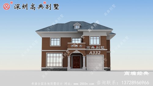 二层小面宽新农村自建房户型图，造价低还实用