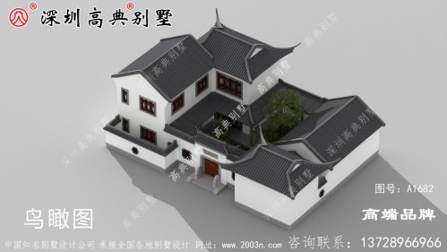 农村自建房别墅设计图，具有现代感