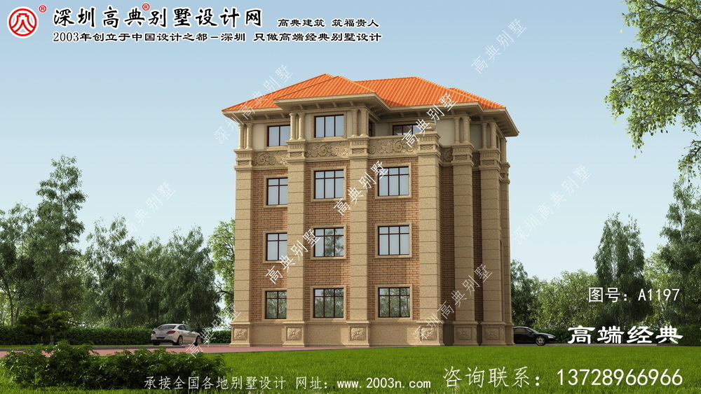 湘阴县自建房的建筑图