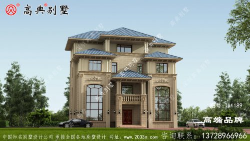 大户型自建房设计图时尚有品质