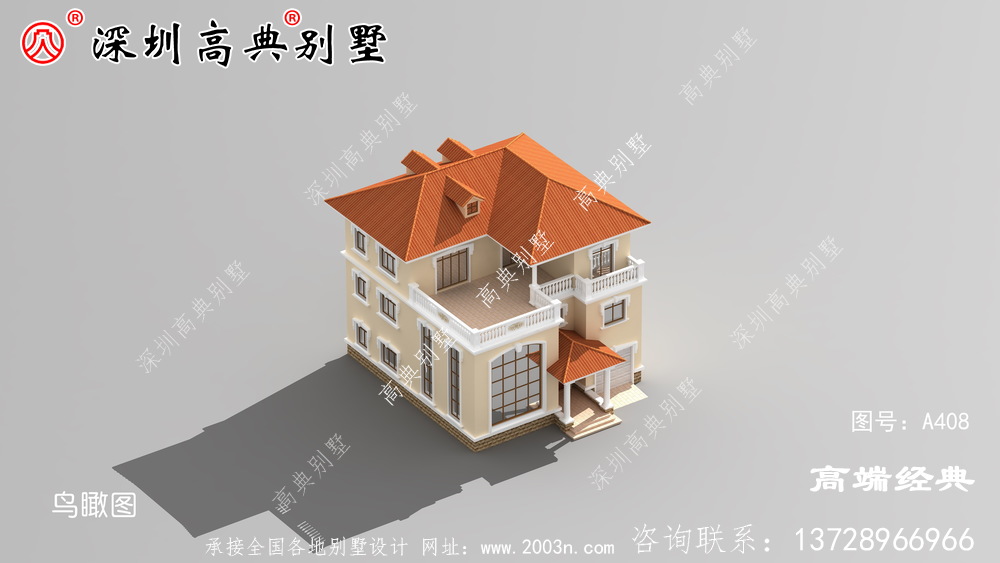 农村复式二层半自建房图，这样建的房子，住着更舒适