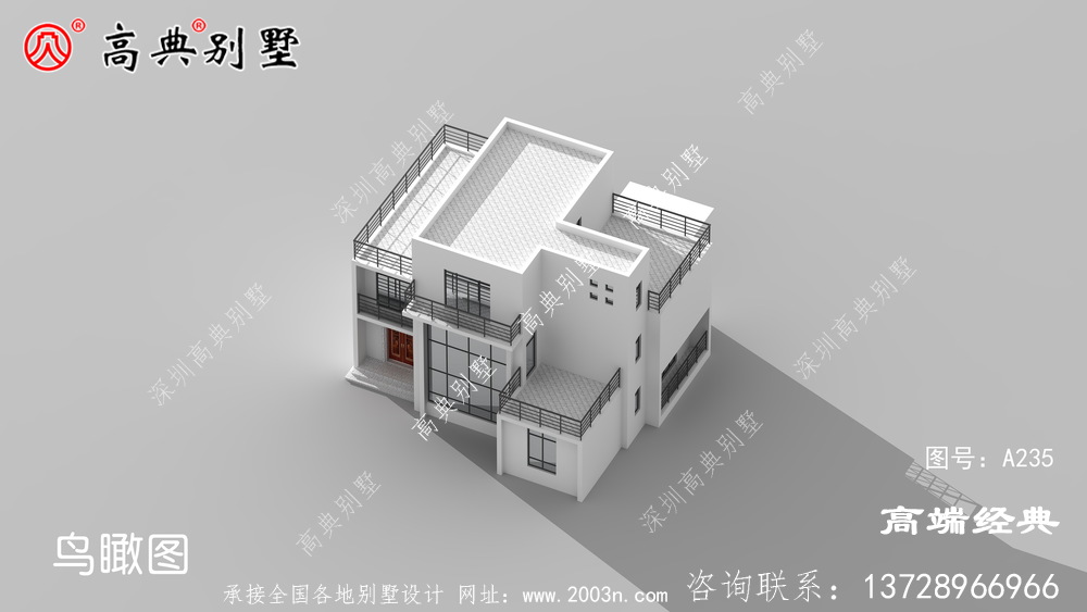 外部简约大方，空间利用率极高的现代风格自建房