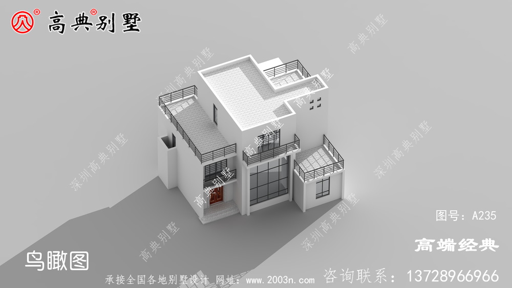 外部简约大方，空间利用率极高的现代风格自建房