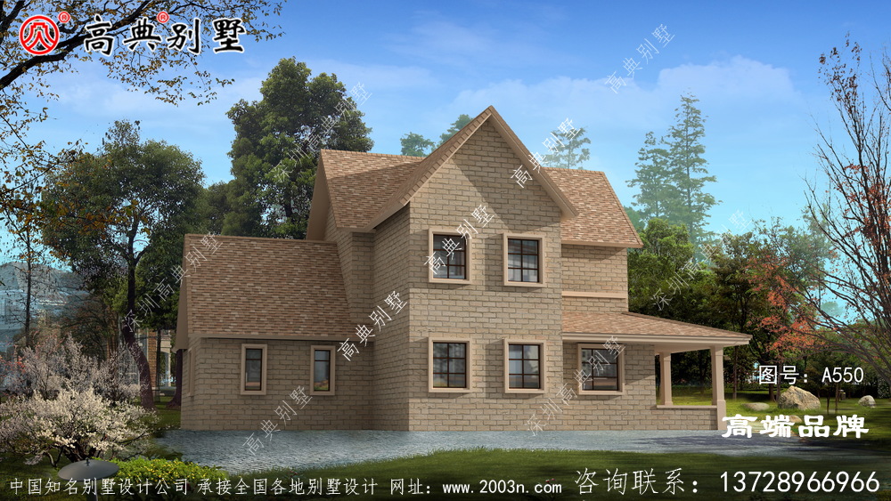 自建房的图纸功能齐全，适合众多家庭的居住需求