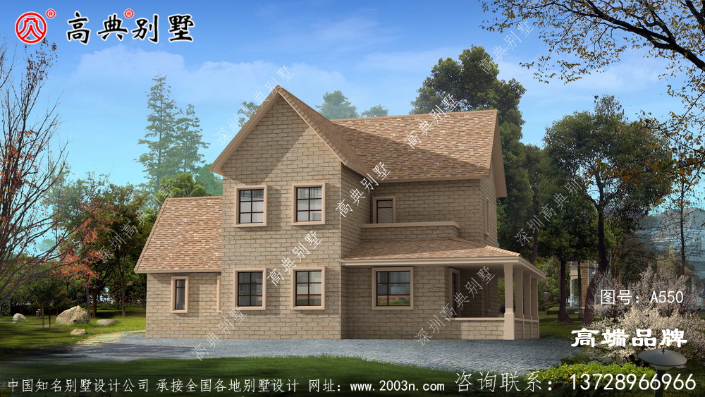 自建房的图纸功能齐全，适合众多家庭的居住需求