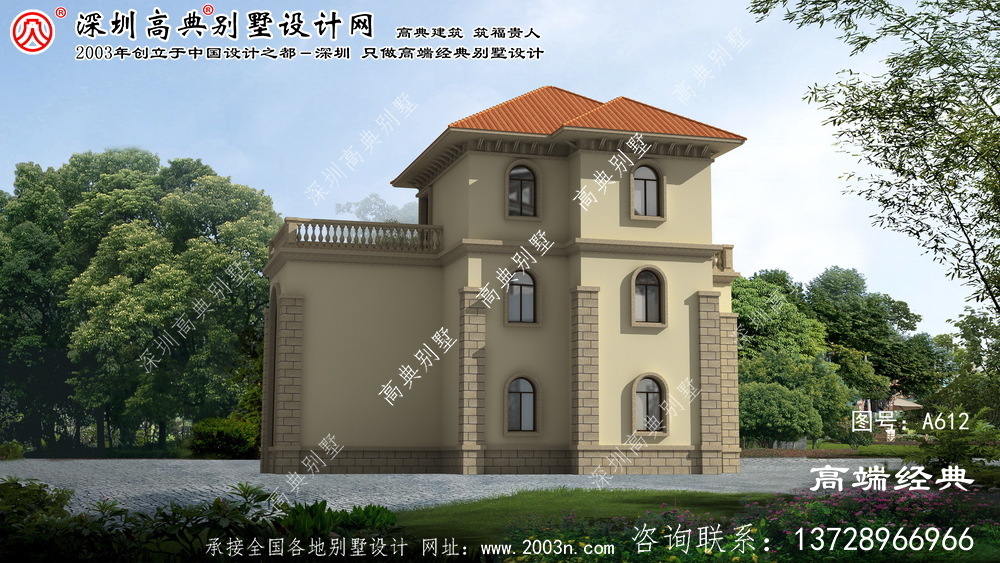  泾县高端别墅设计图	