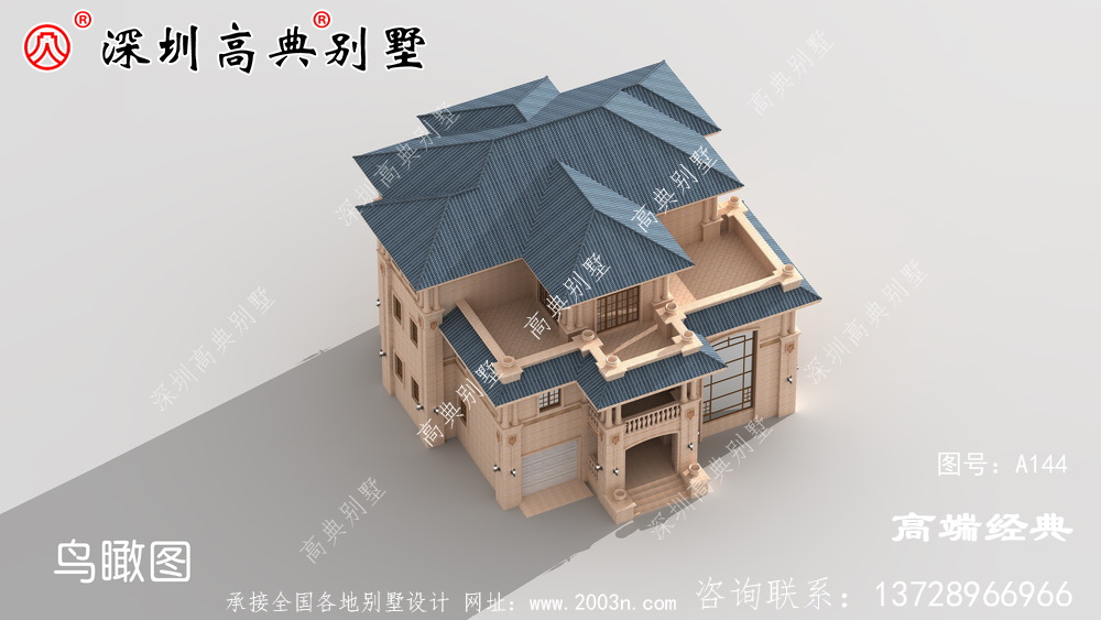 三层房屋图，户型住着舒服，这才是建房的好选择