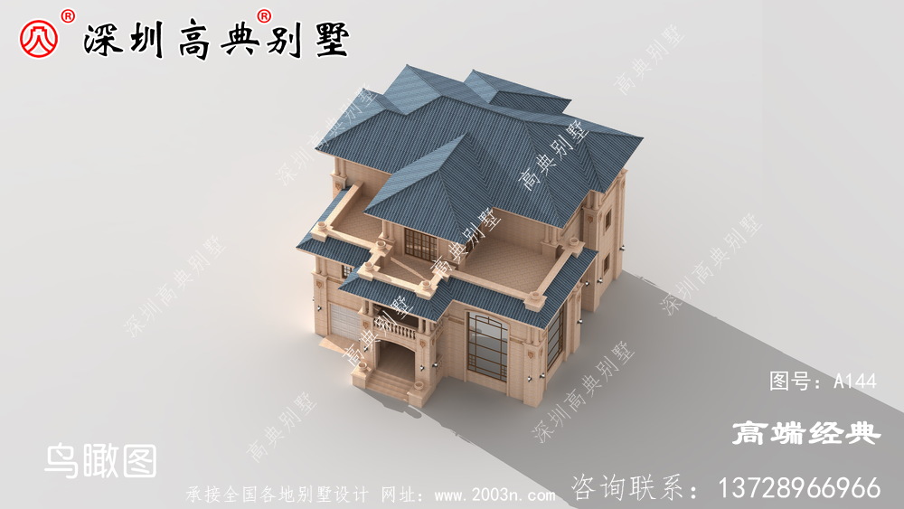 三层房屋图，户型住着舒服，这才是建房的好选择