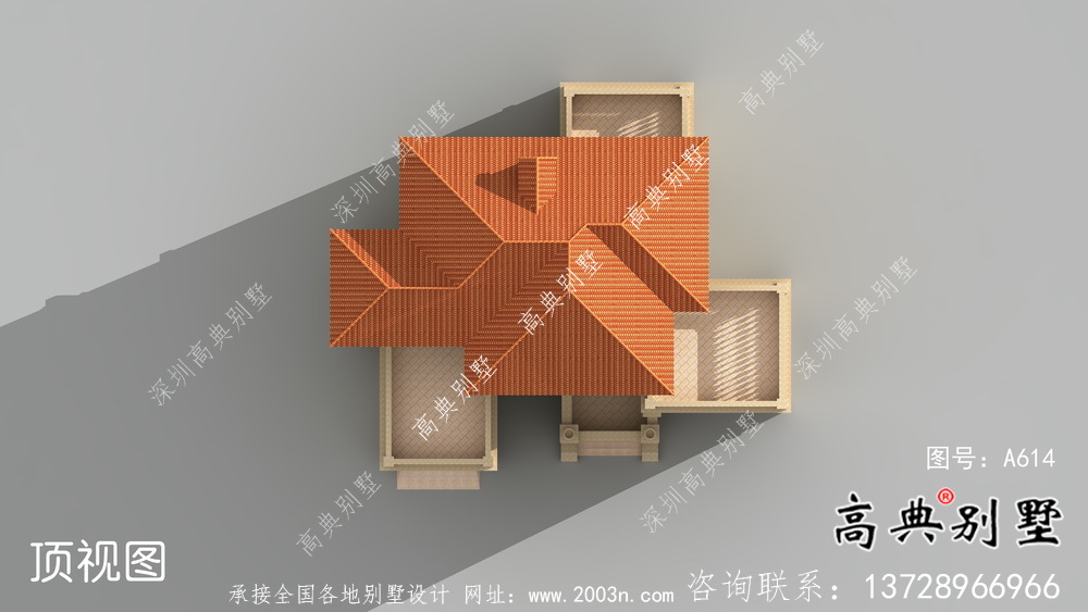 最新款法式风格复式独栋别墅整套图