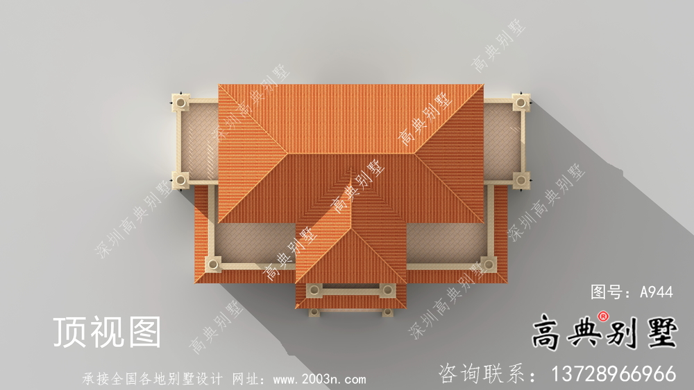 简单欧式风格别墅设计图(包括效果图+结构图)