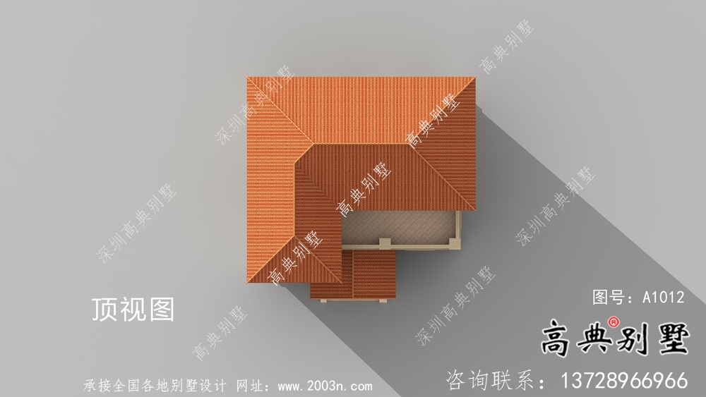 最新款三层简单欧式风格农村自建别墅工程图纸整套