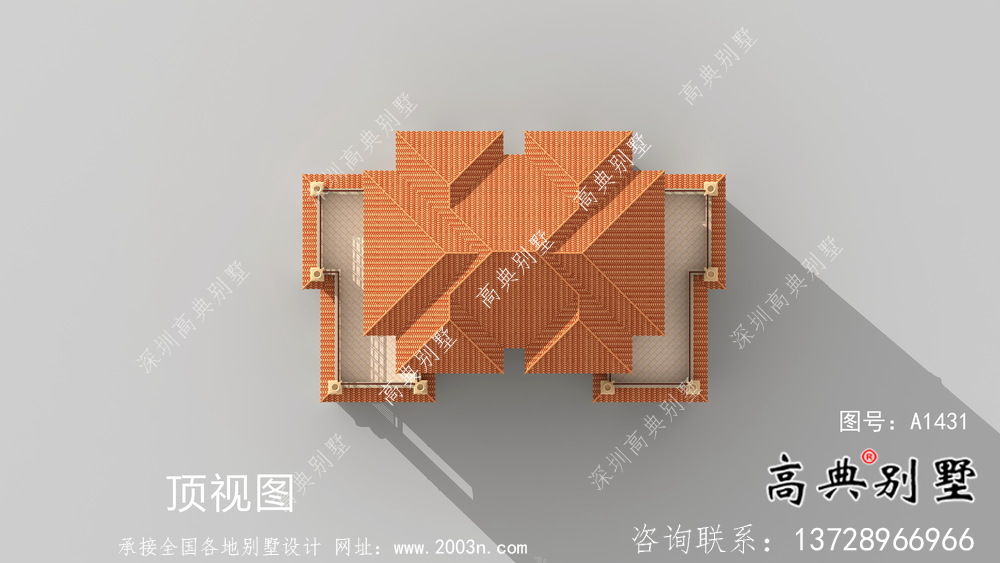 农村简单欧式双拼三层意大利风格别墅设计图纸