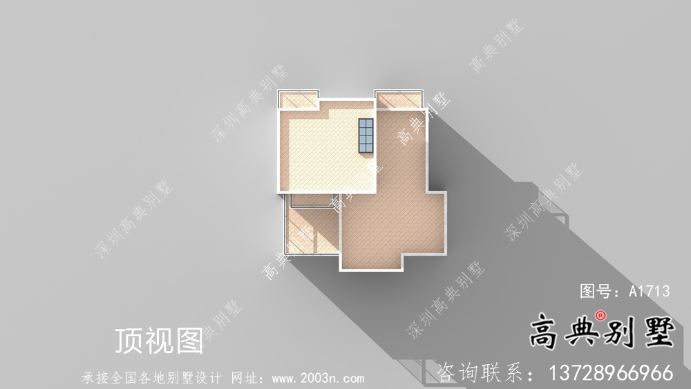 农村现代简易自建三层别墅全套设计及施工图纸