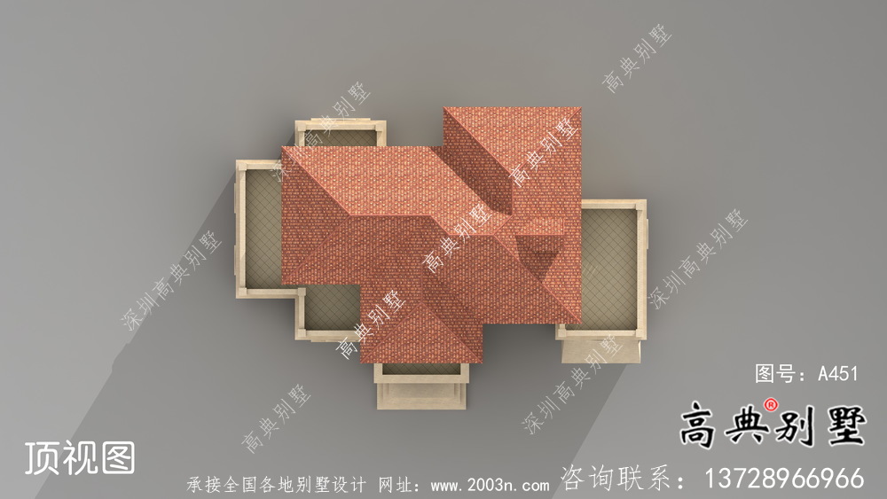 农村高档三层简单欧式别墅设计施工效果全套图纸