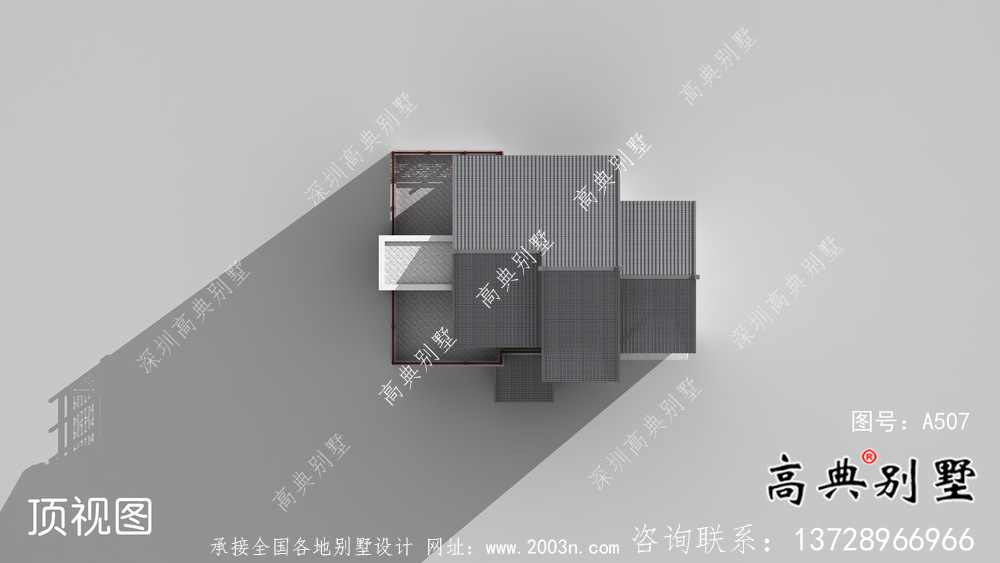 新中式简约优雅三层别墅设计+结构图