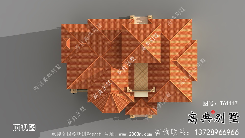 最新框架意大利风格农村别墅设计图纸及效果图