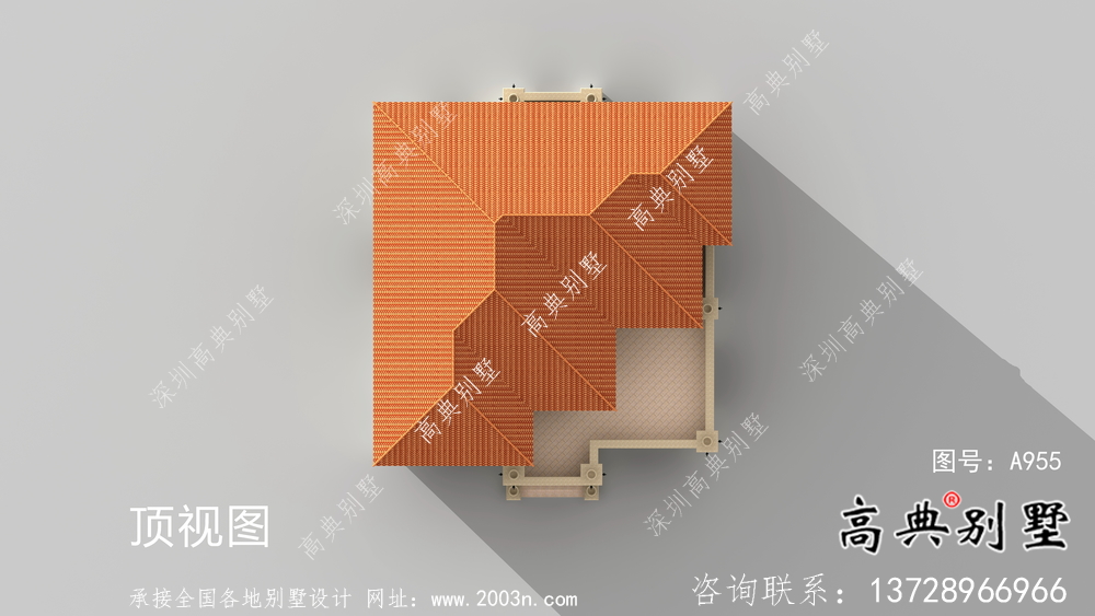 简单欧式大方二层别墅设计图纸大全