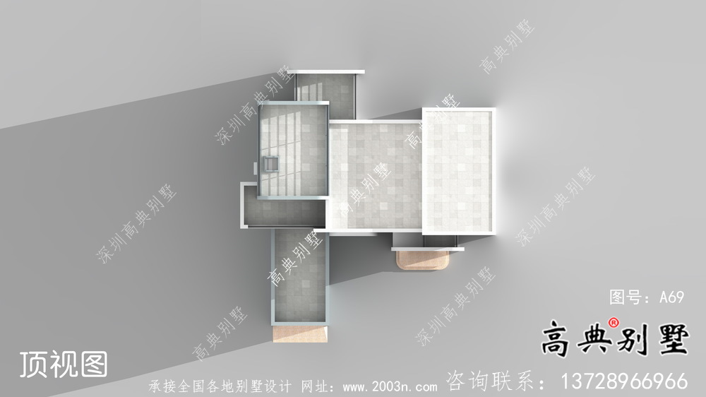 现代风格别致设计别墅自建图纸