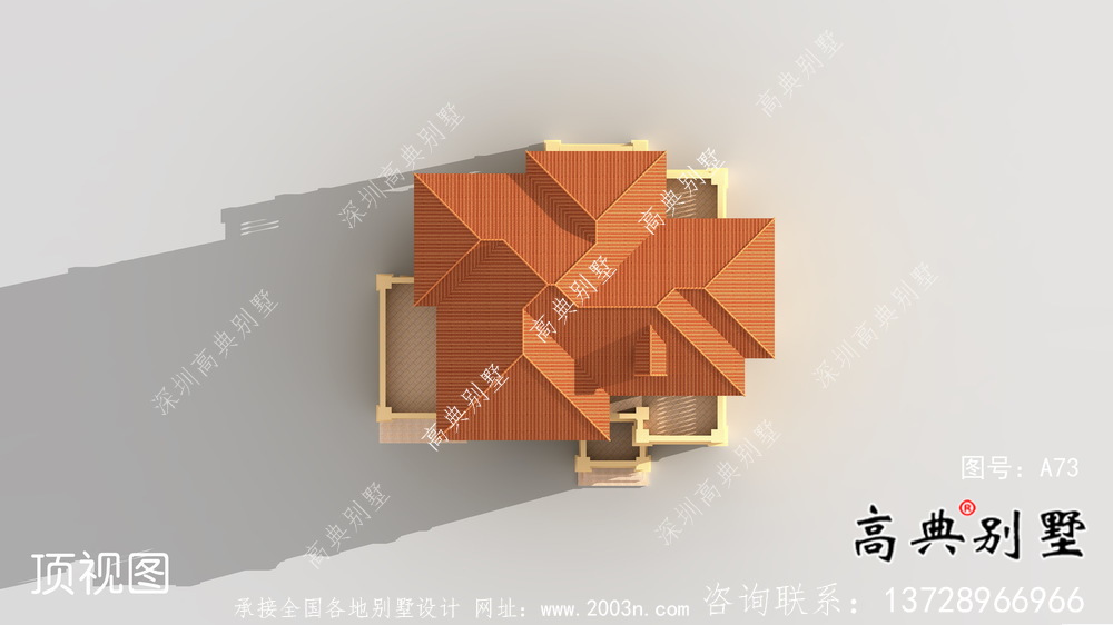 简单实用的别墅设计图与实景效果图