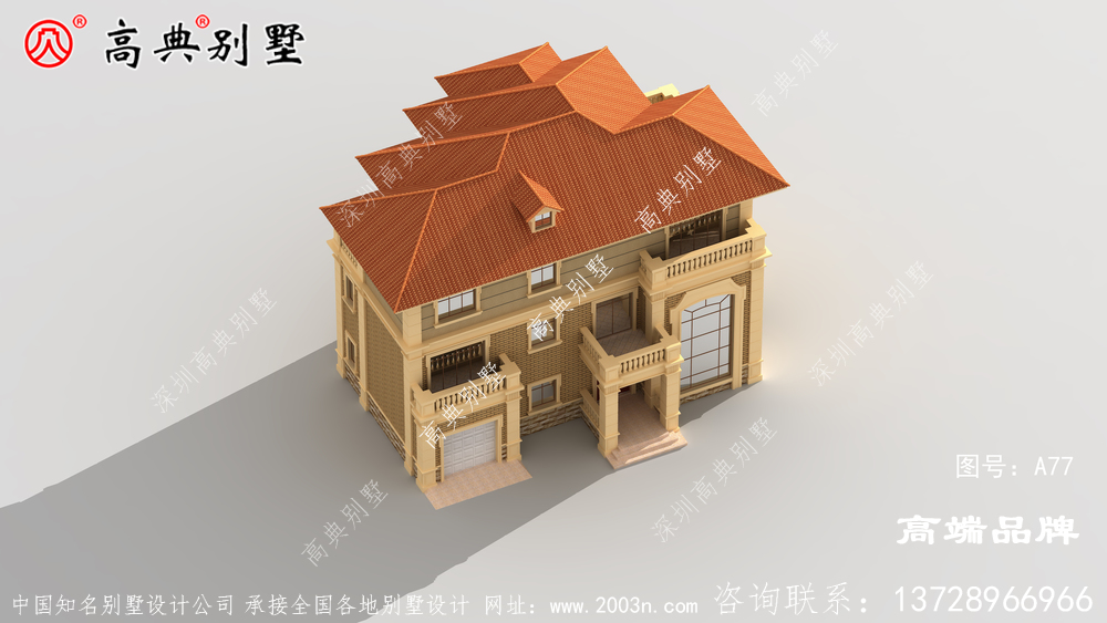 经典的欧式风格成为很多成功者建造住宅优先考虑