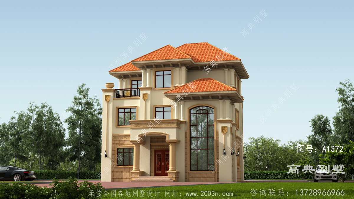 湖南省永州市永州市民房案例乡村别墅两层设计图纸