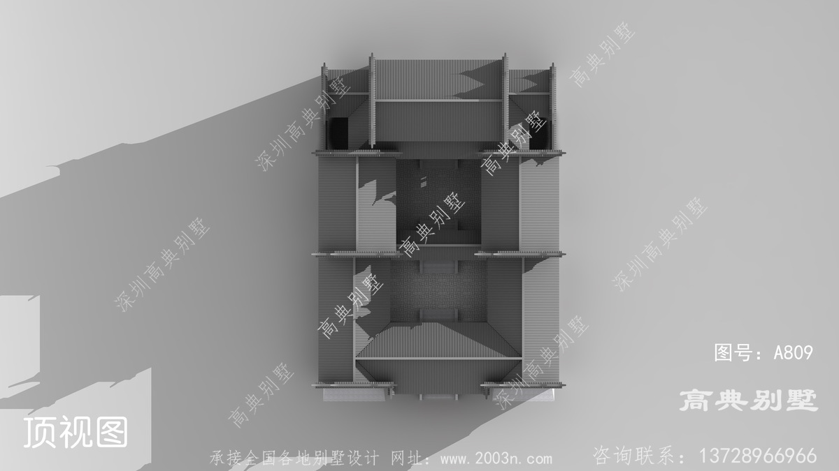 重庆市神童镇造房子设计工场制作的农村普通自建房效果图