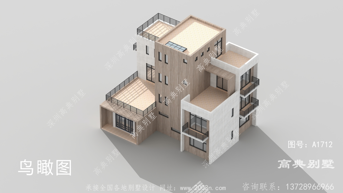 江西省抚州市宜黄县泉源村住房案例新型二层别墅设计图纸