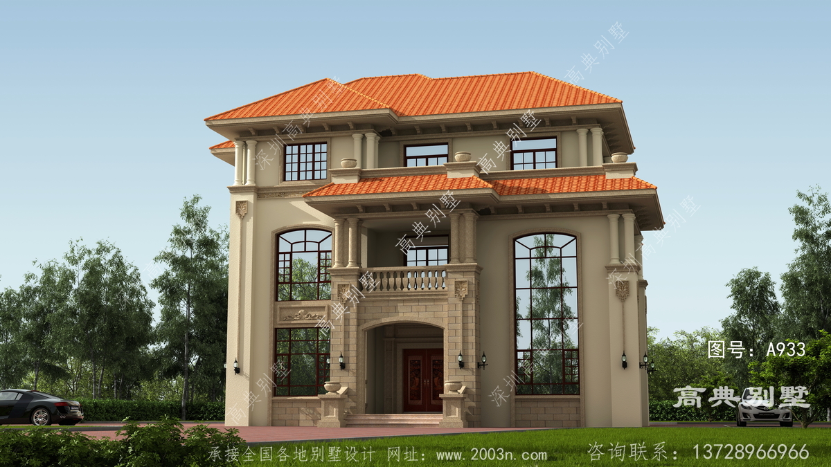 黔西县中建乡房屋设计室定制别墅设计