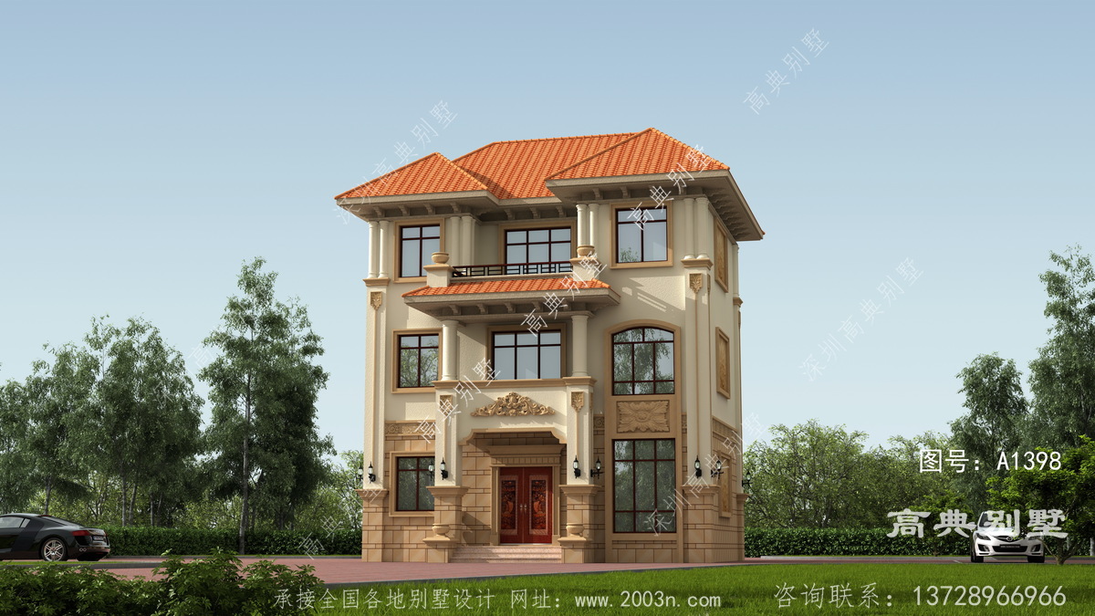 湖南省永州市永州市民房案例乡村别墅两层设计图纸