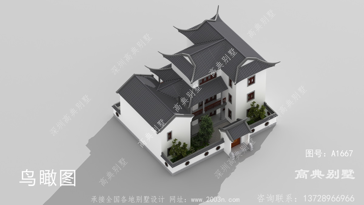 广安市龙安乡盖房子设计公司专业新农村别墅设计
