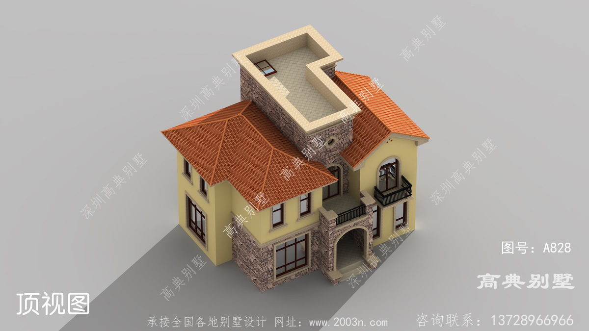 天津市掘河王庄村房子案例,别墅屋顶图纸哪里有卖