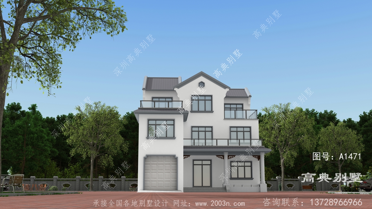 江苏省淮阴市清河区果林场住房案例119米自建房设计图