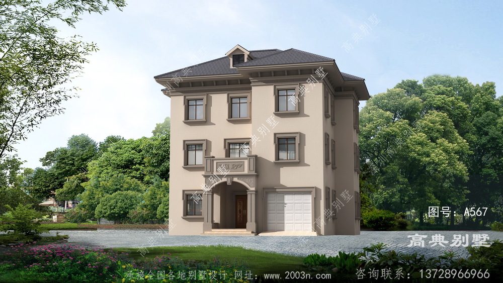 农村10万自建小型别墅图片