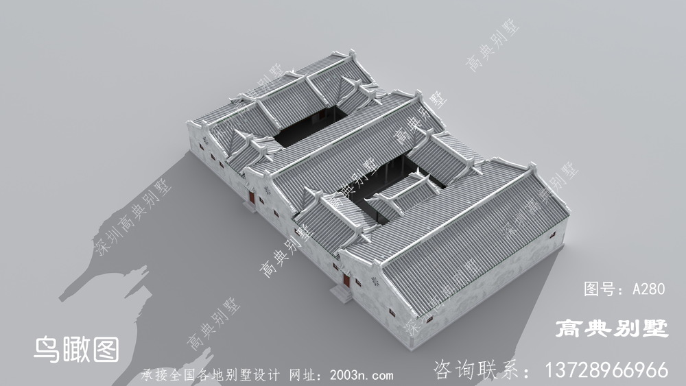 第式建筑五间过三座落古风民宿民居，经典大气百年不过时。