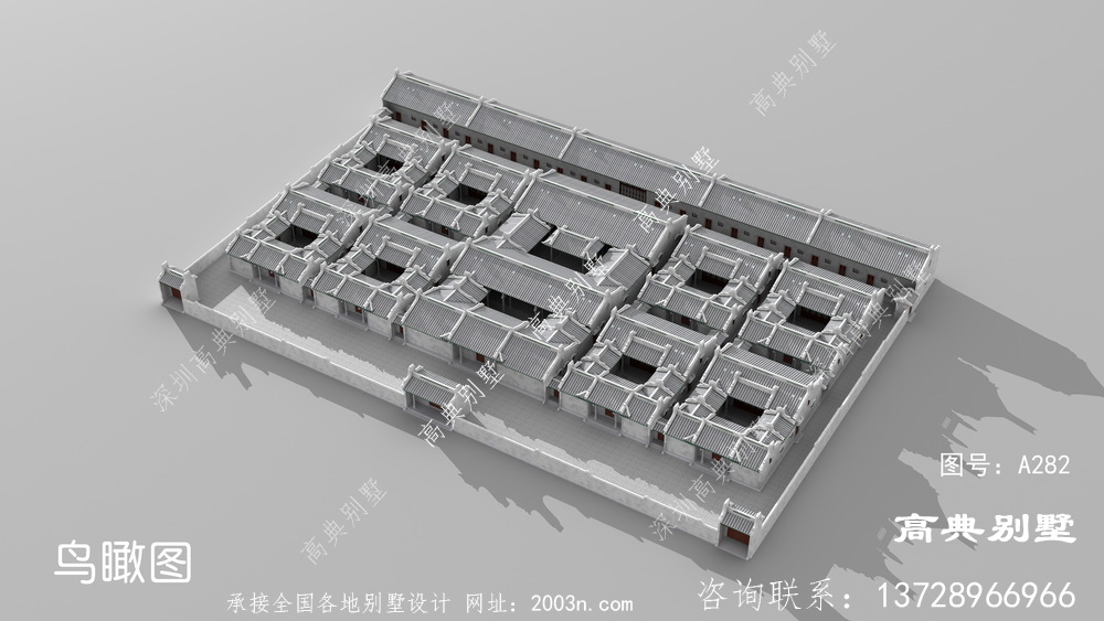 大型府第式建筑九龙吐珠传统民居民宿，最接地气适合中国人生活。