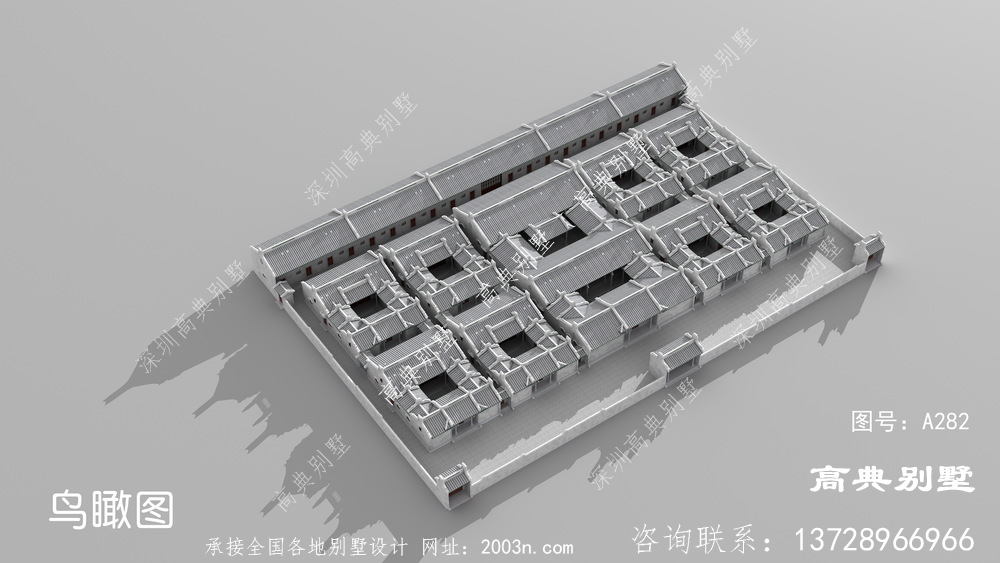 大型府第式建筑九龙吐珠传统民居民宿，最接地气适合中国人生活。