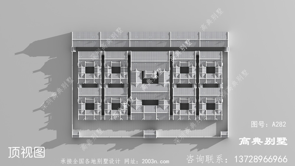 大型府第式建筑九龙吐珠传统民居民宿，最接地气适合中国人生活。