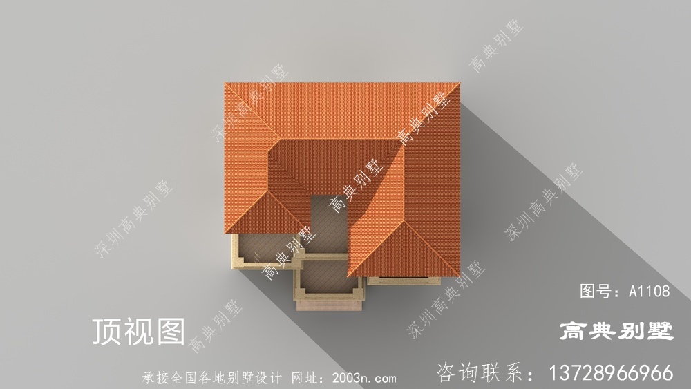 四层欧式风格别墅,给人舒适大方之感