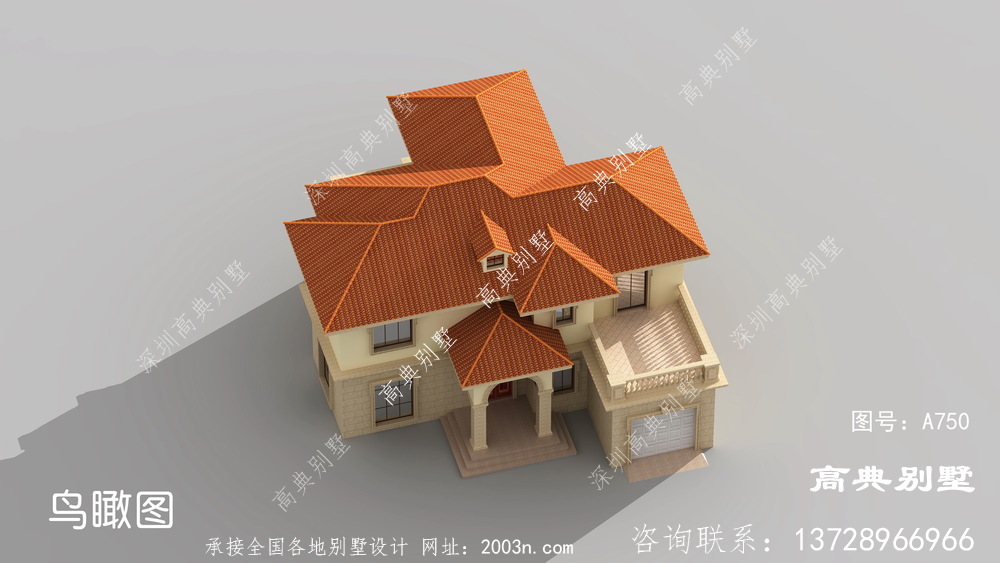 两层别墅自建房屋设计图纸