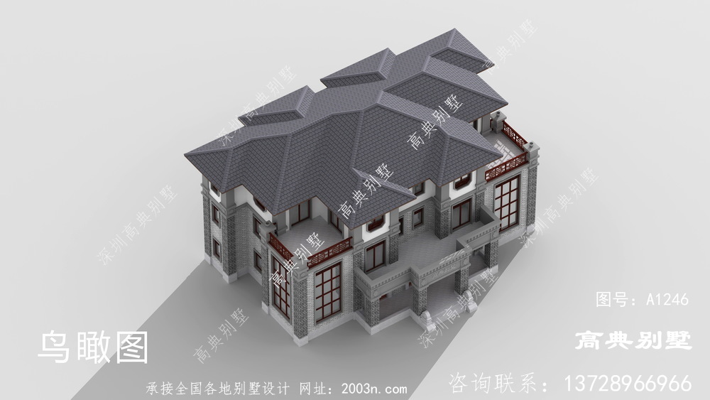 新中式风格双拼别墅该怎么建呢？