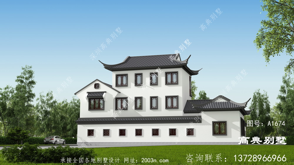 中式庭院别墅，越住越富贵