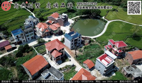 江西省吉安市安福县洋溪镇合村村（塘基上）别墅小户别墅设计图