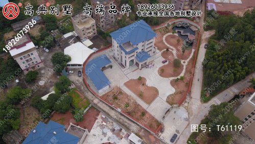 广东省茂名市镇盛镇彭村村别墅三层设计图