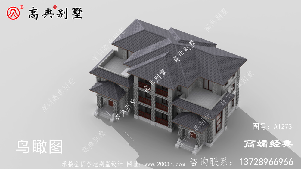 中式双拼别墅精致巧妙的设计更让人欣喜