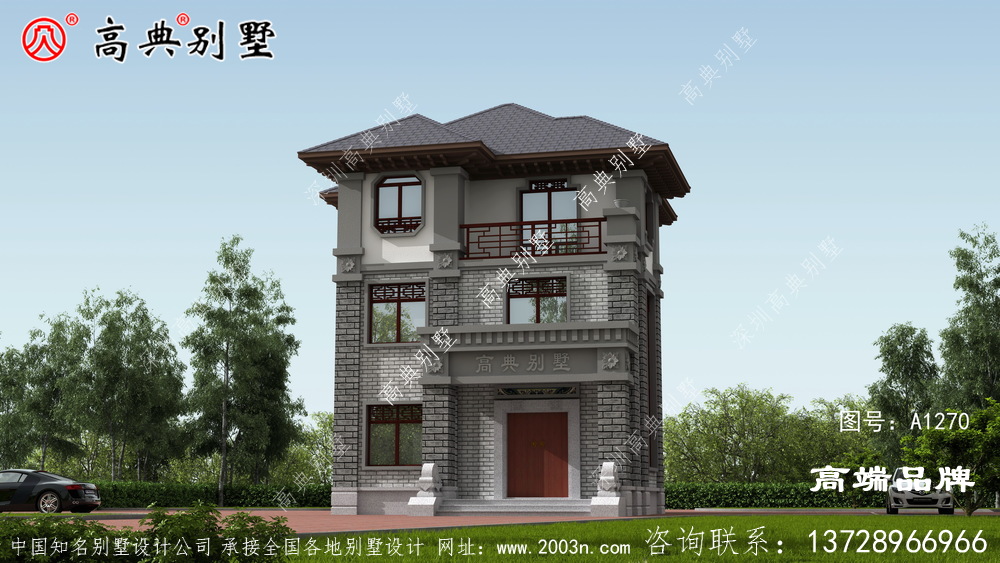 中式三层别墅，这样的房子才值得传承
